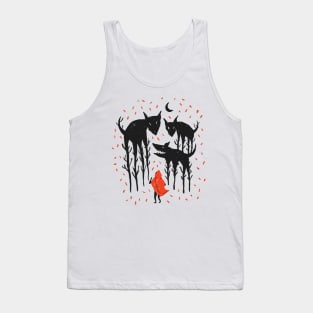 RED RIDING HOOD ILLUSTRATION Tank Top